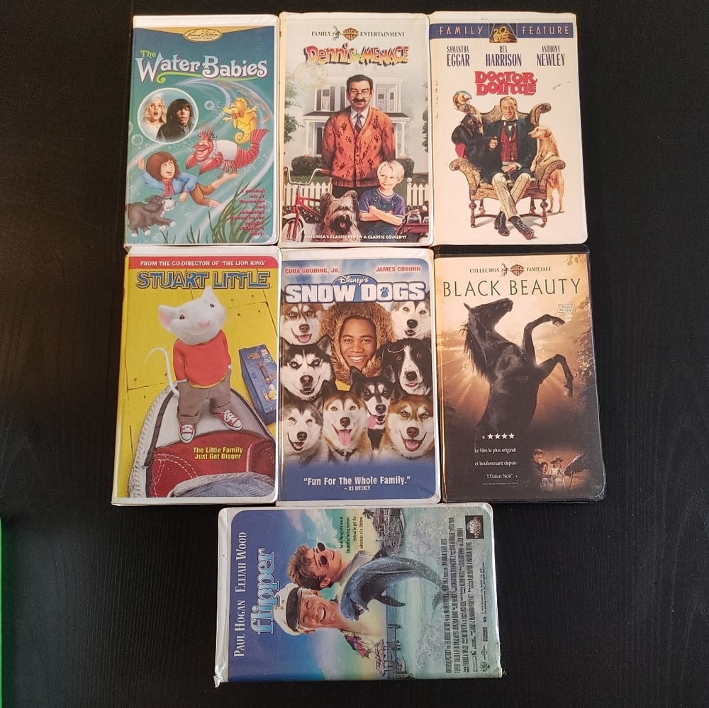 (SALE) VHS lot